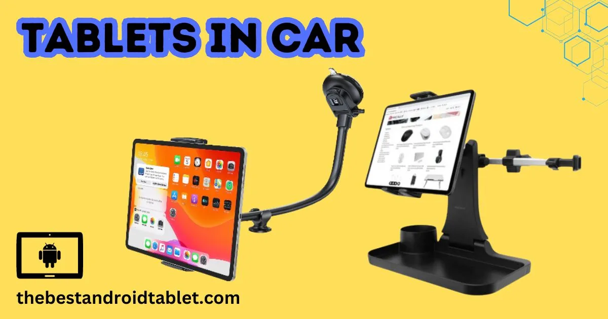 tablet in Car
